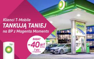 Wracają rabaty na paliwo na stacjach bp od T-Mobile – Tankuj taniej i burz bariery z Magenta Moments
