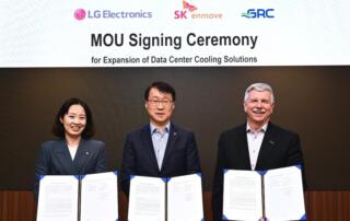 LG, SK Enmove i GRC podpisują porozumienie w sprawie chłodzenia immersyjnego dla centrów danych AI
