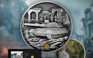 Pierwsza na świecie licencjonowana moneta dla fanów gry „World of Tanks” – Mennica Polska i Wargaming łączą siły