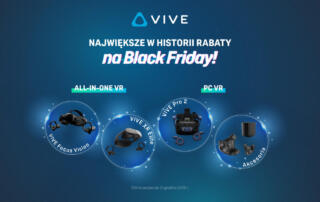 HTC VIVE rozpoczyna wielkie obniżki Black Friday 2025