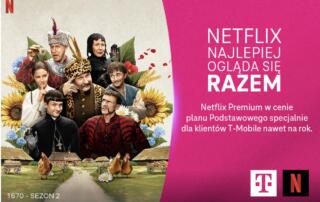 Oglądaj „1670” oraz inne ulubione filmy i seriale dzięki wyjątkowej ofercie Netflix w Magenta Moments od T-Mobile