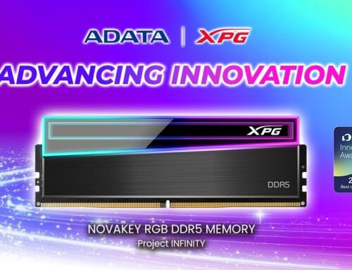 Pamięć XPG NOVAKEY RGB DDR5 z nagrodą CES 2026 „Best of Innovation”