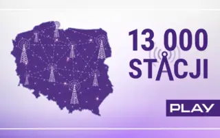 Play przekracza próg 13 000 stacji bazowych i stawia na niezależność sieci