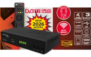 Ferguson wprowadza Ariva T45 – nowoczesny dekoder DVB-T2 HEVC od polskiego producenta