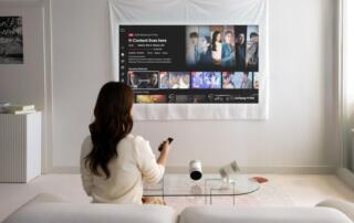 CES 2026: Samsung prezentuje projektor The Freestyle+