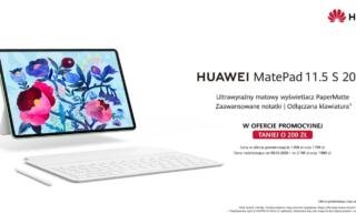 Tablet z ultrawyraźnym ekranem do nauki i pracy - HUAWEI MatePad 11.5 S 2026 już w Polsce