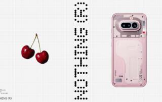 Nothing przedstawia Phone (4a) kolorze różowym
