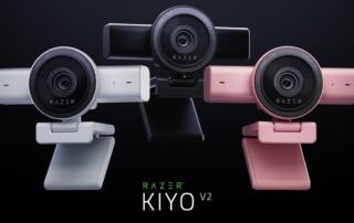 RAZER KIYO V2: 4K Z MOCĄ AI – TERAZ W WERSJACH QUARTZ I WHITE
