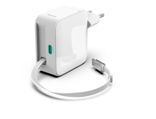 Ładowarka Hama GaN 30 W z wbudowanym kablem załatwia problem jednym ruchem