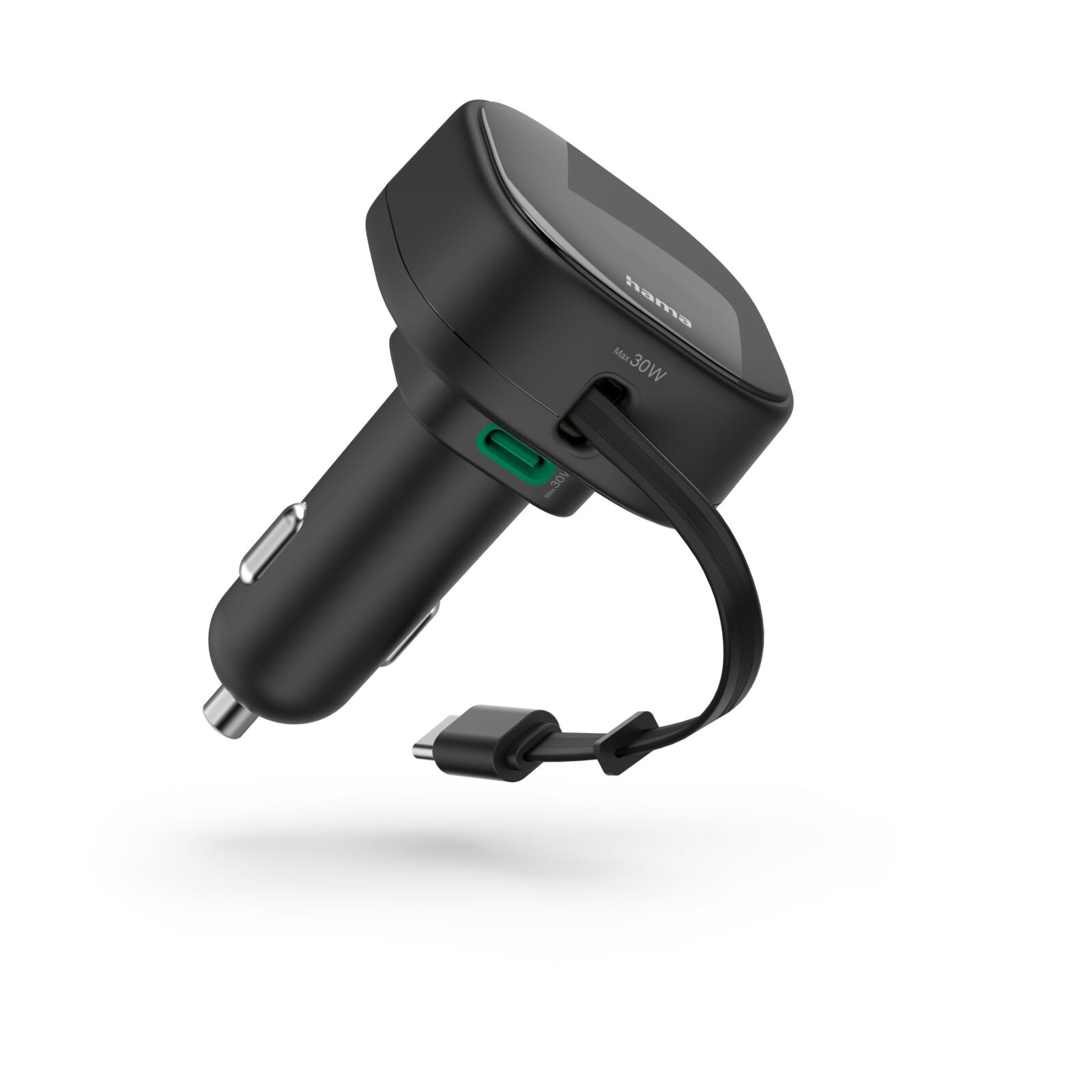 Mała rzecz, duża wygoda – Ładowarka samochodowa Hama z Power Delivery o mocy 30 W ze zwijanym kablem