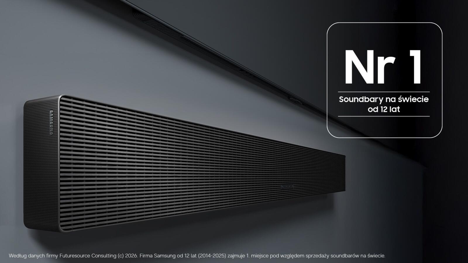 Samsung po raz 12. z rzędu liderem globalnego rynku soundbarów