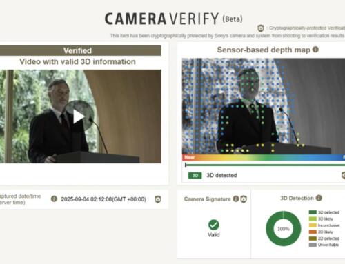 Rozszerzenie funkcji Camera Verify o obsługę materiałów wideo