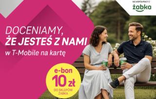 W T-Mobile na kartę odbierzesz 10 zł do Żabki za staż – rusza wiosenna edycja