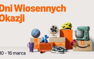 Dni Wiosennych Okazji w sklepie Amazon.pl - setki tysięcy produktów w atrakcyjnych cenach i dodatkowe korzyści od 10 do 16 marca