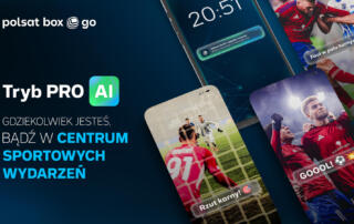 Polsat Box Go wprowadza innowacyjne rozwiązanie AI dla fanów sportu
