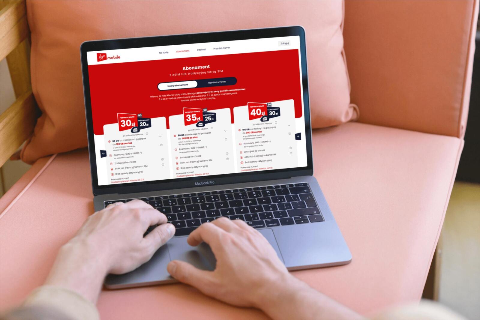 eSIM już dostępny przy zakupie abonamentu w Virgin Mobile