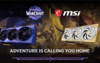 MSI wkracza do Azeroth - karty graficzne RTX 5070 w legendarnych edycjach World of Warcraft: Midnight