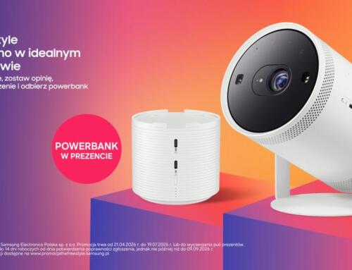 Mobilne kino w idealnym towarzystwie – Kup projektor The Freestyle Gen.2, zostaw opinię i odbierz powerbank w prezencie