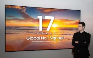 Samsung utrzymuje pozycję nr 1 na światowym rynku Digital Signage już 17. rok z rzędu