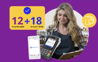 12 + 18 = Nowoczesny terminal płatniczy od eService „za grosze” na 30 miesięcy