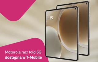Motorola razr fold 5G w T‑Mobile – Ikona nowej generacji dostępna w przedsprzedaży w T-Mobile