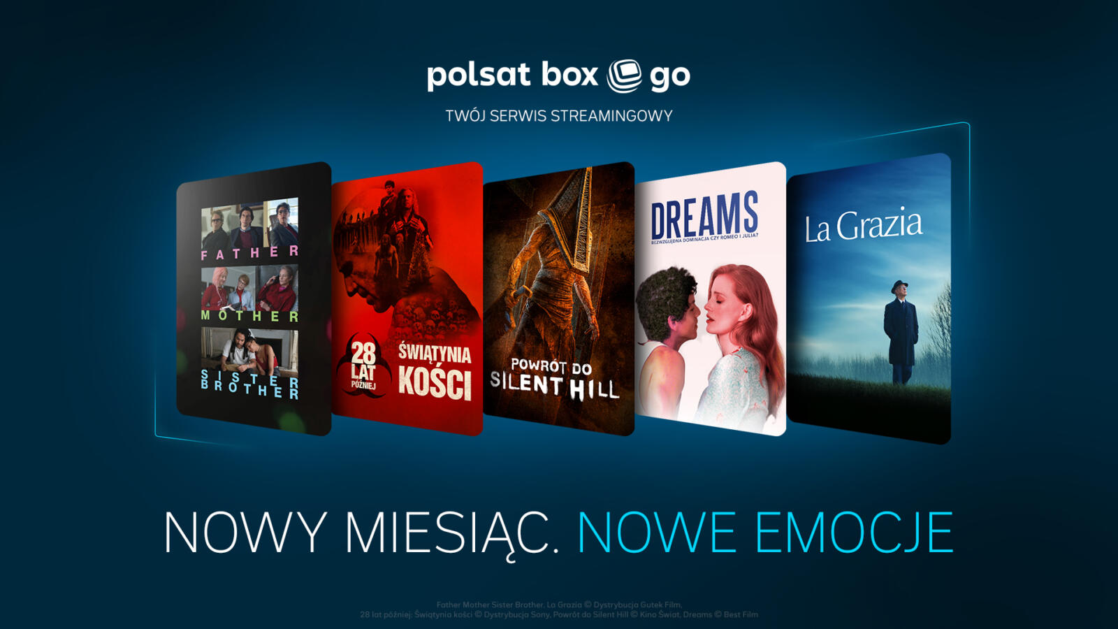 Filmowe przebudzenie: „Father Mother Sister Brother”, „Dreams”, „Powrót do Silent Hill” i „La Grazia” w Polsat Box Go