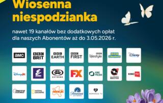 Nawet 19 kanałów w wiosennym „otwartym oknie" w Polsat Box
