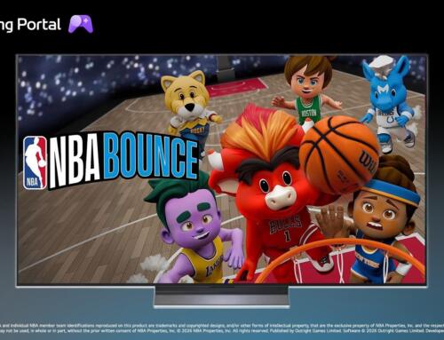 Gra NBA Bounce zapewni pełną emocji rozrywkę na telewizorach oraz monitorach LG