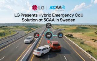 LG Electronics zaprezentowało hybrydowe rozwiązanie do połączeń alarmowych podczas konferencji 5GAA w Szwecji