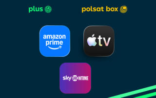 Plus i Polsat Box z nowym pakietem streamingowym - Amazon Prime, Apple TV oraz SkyShowtime łącznie za jedyne 40 zł miesięcznie