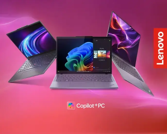 Otrzymaj zestaw akcesoriów do pracy przy zakupie notebooka Lenovo z Copilot+ PC z serii biznesowej