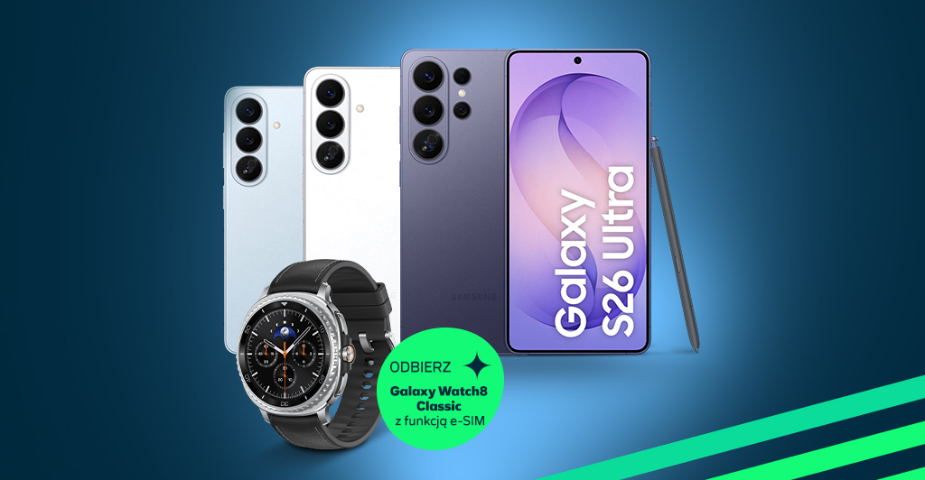 Premierowy Samsung Galaxy S26 w ofercie Plusa ze smartwatchem w prezencie