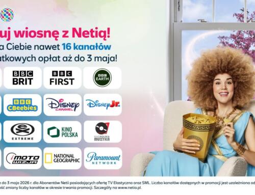 Wiosenne okno otwarte w Netia TV