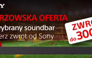 Sony uruchamia promocję cashback na wybrane soundbary