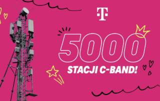 T-Mobile uruchomiło już 5000 stacji 5G w paśmie C
