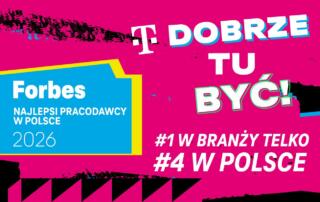 T-Mobile czwarty w rankingu „Forbes" najlepszych pracodawców