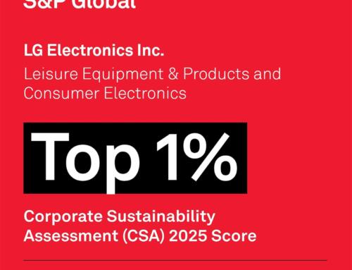 LG Electronics trzeci raz z rzędu wśród 1% najlepiej ocenianych firm w rankingu zrównoważonego rozwoju S&P Global