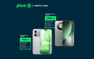 Smartfony HONOR i realme w obniżonych cenach w Plusie