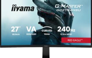 Nowe monitory iiyama G-Master Red Eagle: 27 cali, VA i nawet 240 Hz dla graczy