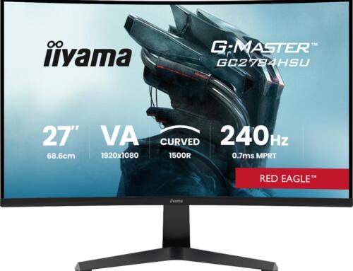 Nowe monitory iiyama G-Master Red Eagle: 27 cali, VA i nawet 240 Hz dla graczy