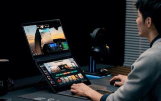 Pierwszy na świecie 16-calowy gamingowy laptop z dwoma ekranami OLED już w Polsce
