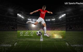 LG Electronics wprowadza Sports Playbook na telewizory LG Smart TV, zmieniając sposób oglądania sportu