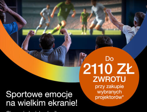 Gdy stadion przenosi się do salonu: Epson uruchamia cashback na projektory