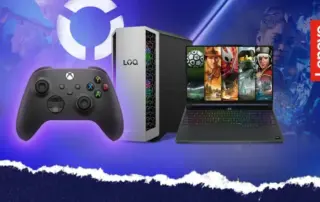 Gotowy do gry z Lenovo - kontroler Microsoft Xbox gratis do wybranych laptopów i desktopów gamingowych