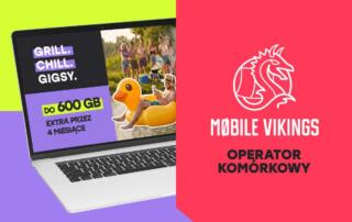 Nawet 2400 GB bonusowego internetu na wakacje i zniżka a start od MOBILE VIKINGS