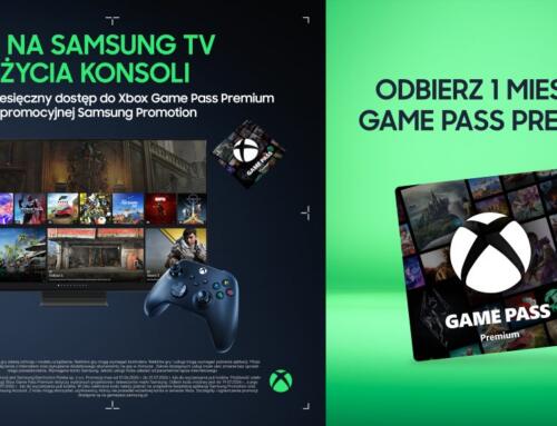 Kup telewizor Samsung i odbierz miesiąc dostępu do Xbox Game Pass Premium