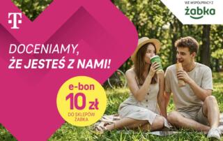 Lato smakuje lepiej z T-Mobile – odbierz e-bon na 10 zł do Żabki
