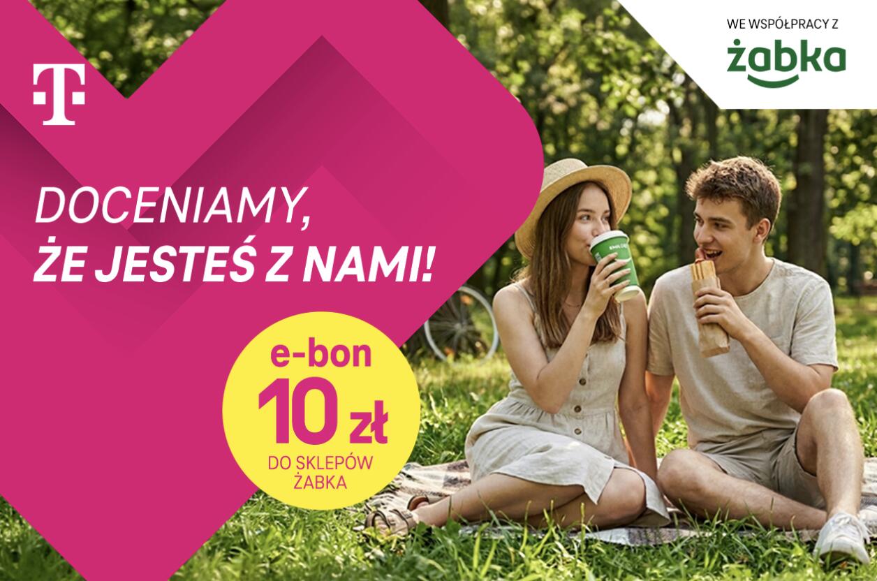 Lato smakuje lepiej z T-Mobile – odbierz e-bon na 10 zł do Żabki