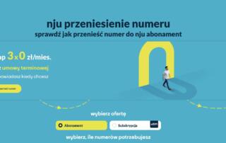 Nju 500 GB i 3 miesiące za 0 zł — nowa oferta