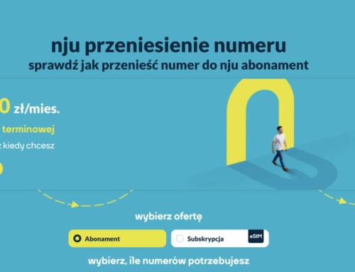 Nju 500 GB i 3 miesiące za 0 zł — nowa oferta
